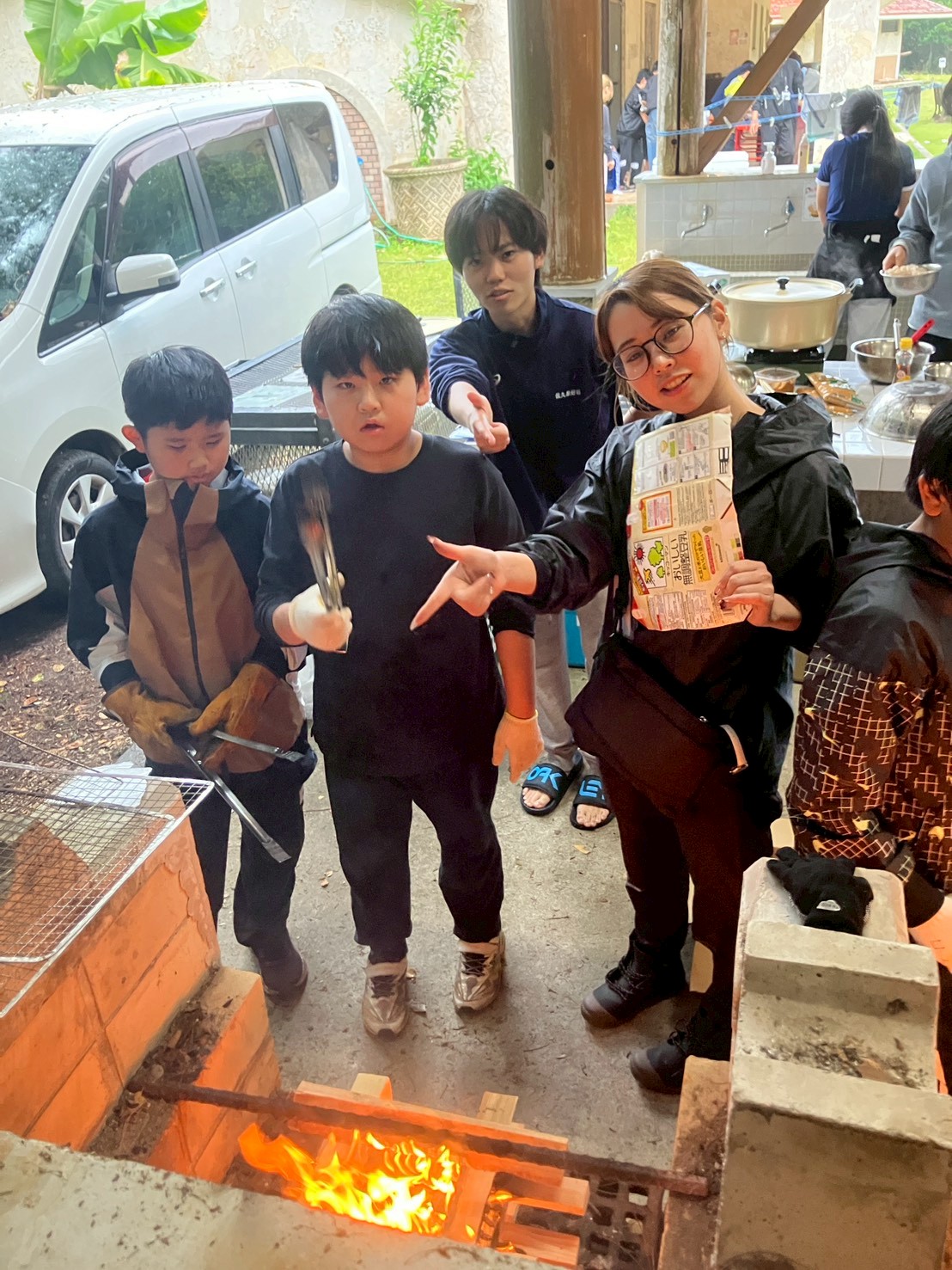 火をおこすことって大変なんだと体感